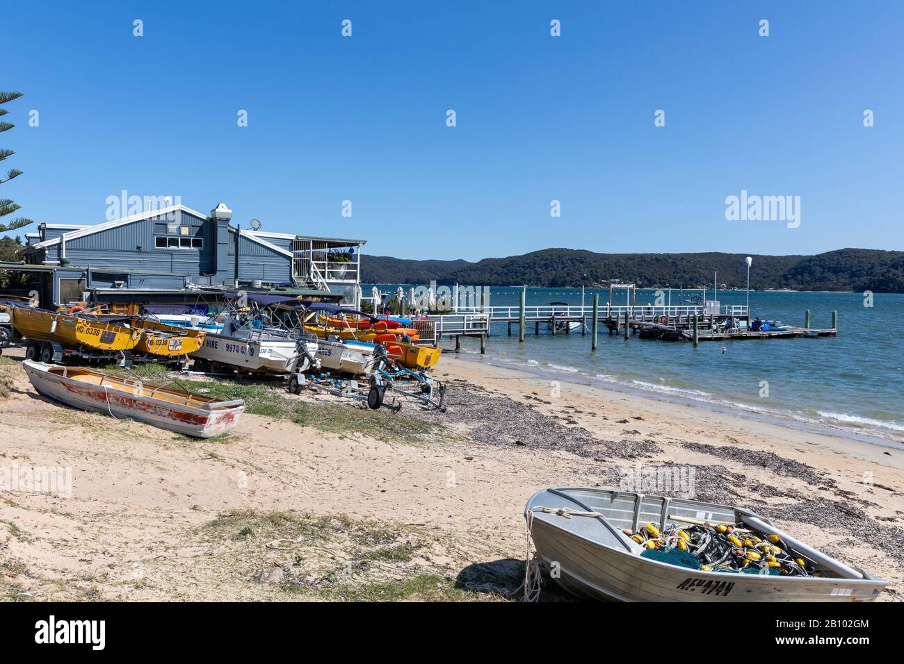 Station beach pittwater hi-res stock photography and images - Alamy