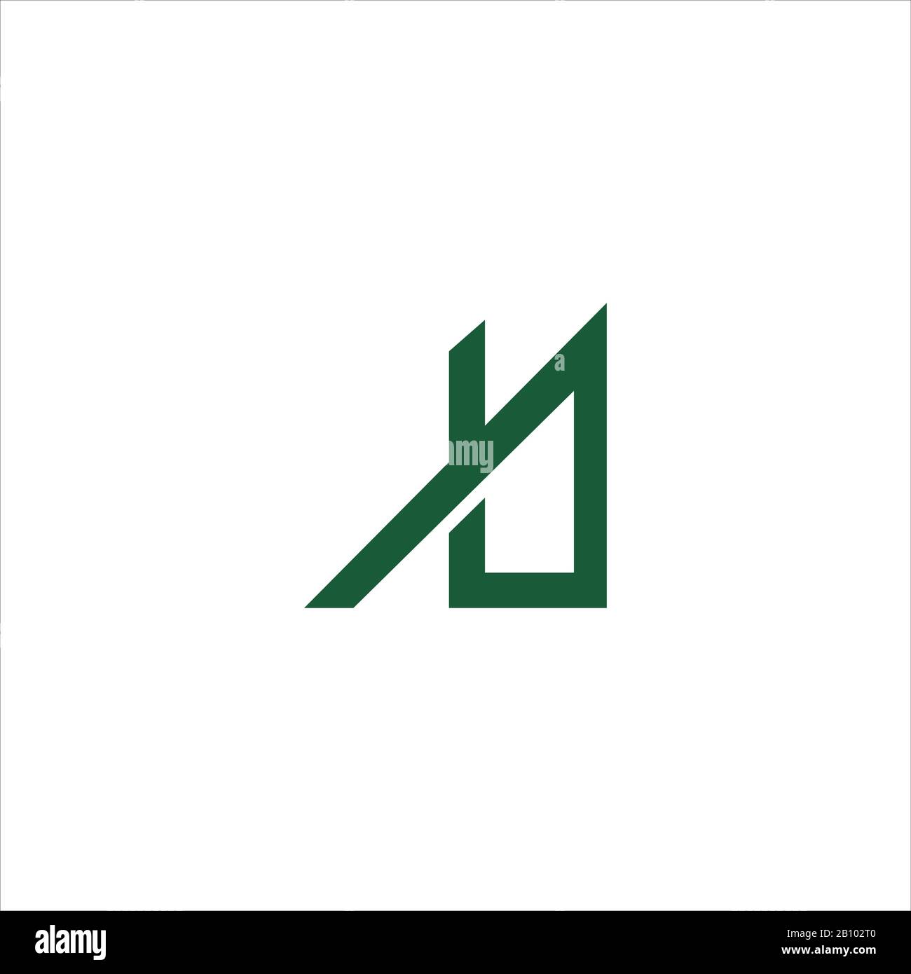 Initial letter al or la logo design template Stock Vector Image & Art ...