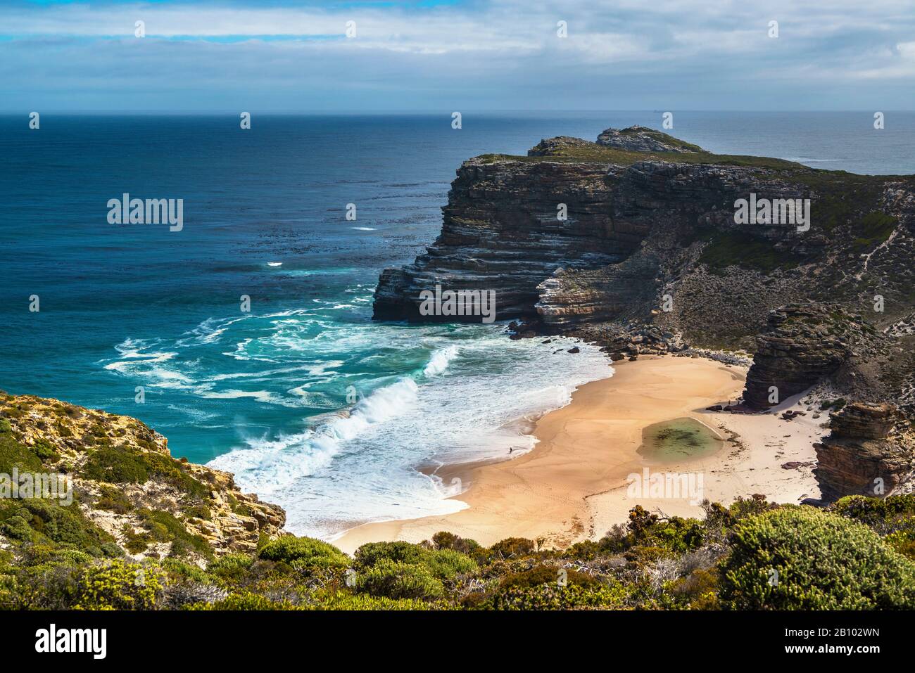 Cape Point, Cape of Good Hope, Western Cape, South Africa Stock Photo