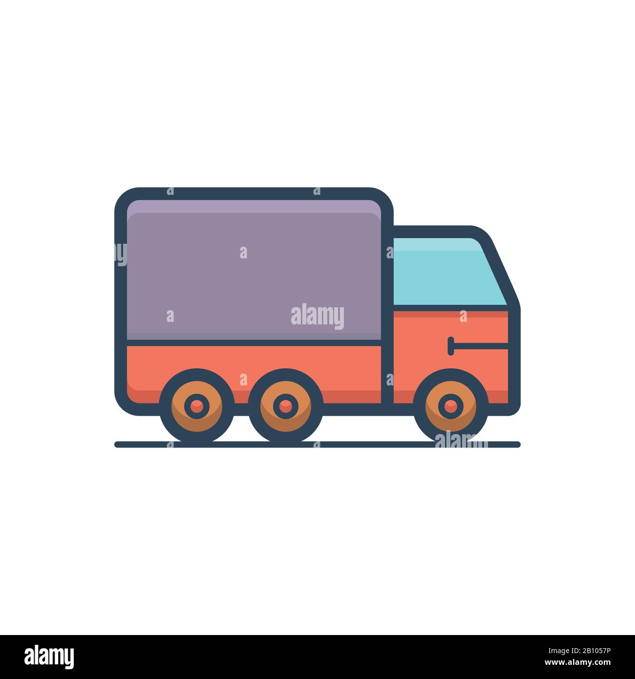 Truck automobile Stock Vector Images - Alamy