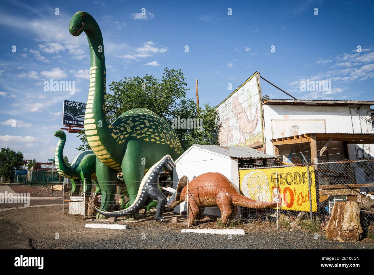Holbrook, Historic Route 66, Navajo County, Arizona, USA Stock Photo