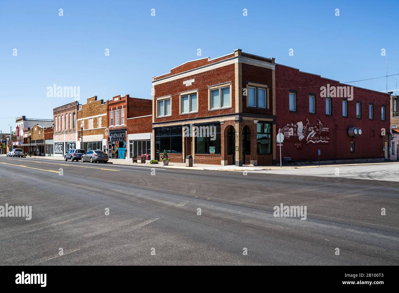 Baxter Springs, Historic Route 66, Kansas, USA Stock Photo - Alamy