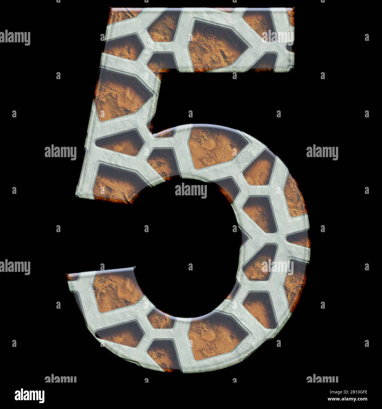 Grate 3D rendering numbers and icons Stock Photo Alamy