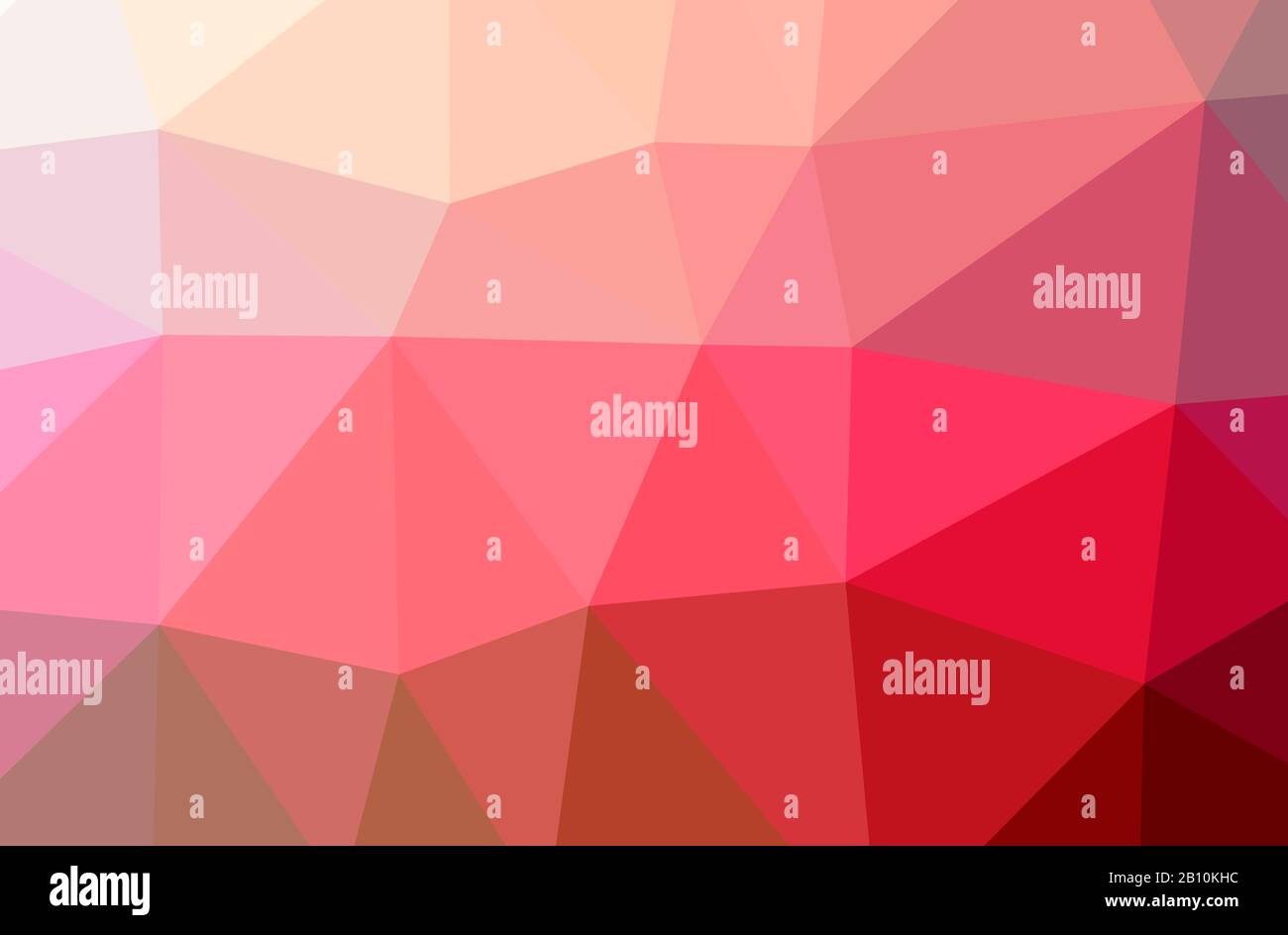 Illustration of abstract Red horizontal low poly background. Beautiful ...