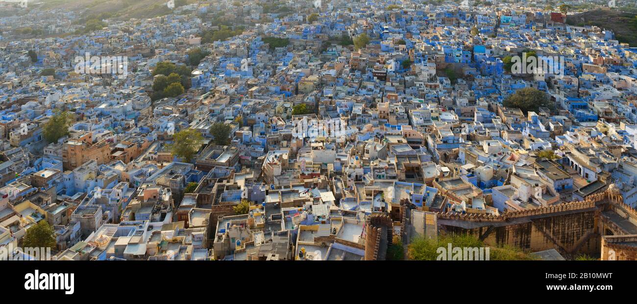 The blue city, Jodhpur, Rajasthan, India Stock Photo
