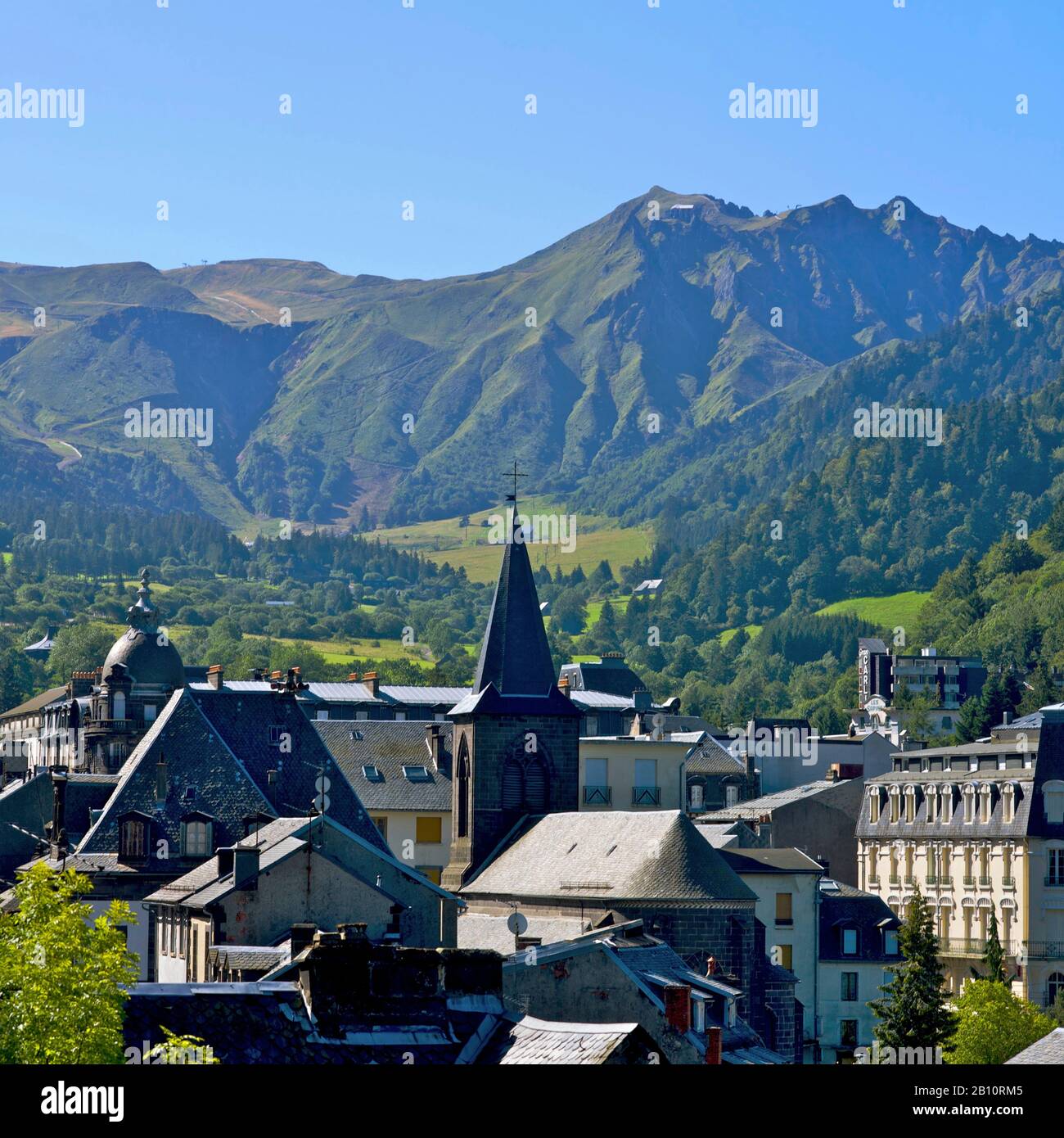 Mont Dore village, Parc Naturel Regional des Volcans d'Auvergne