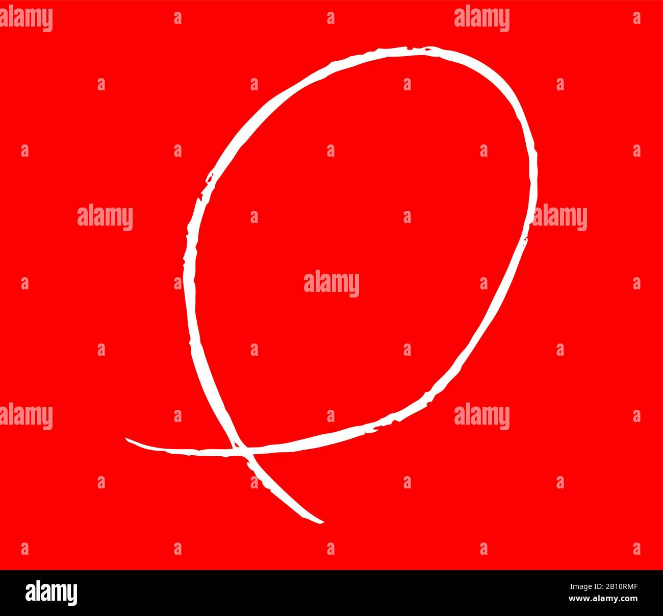 This is a illustration of Variations of thin circles for handwritten scoring Stock Vector