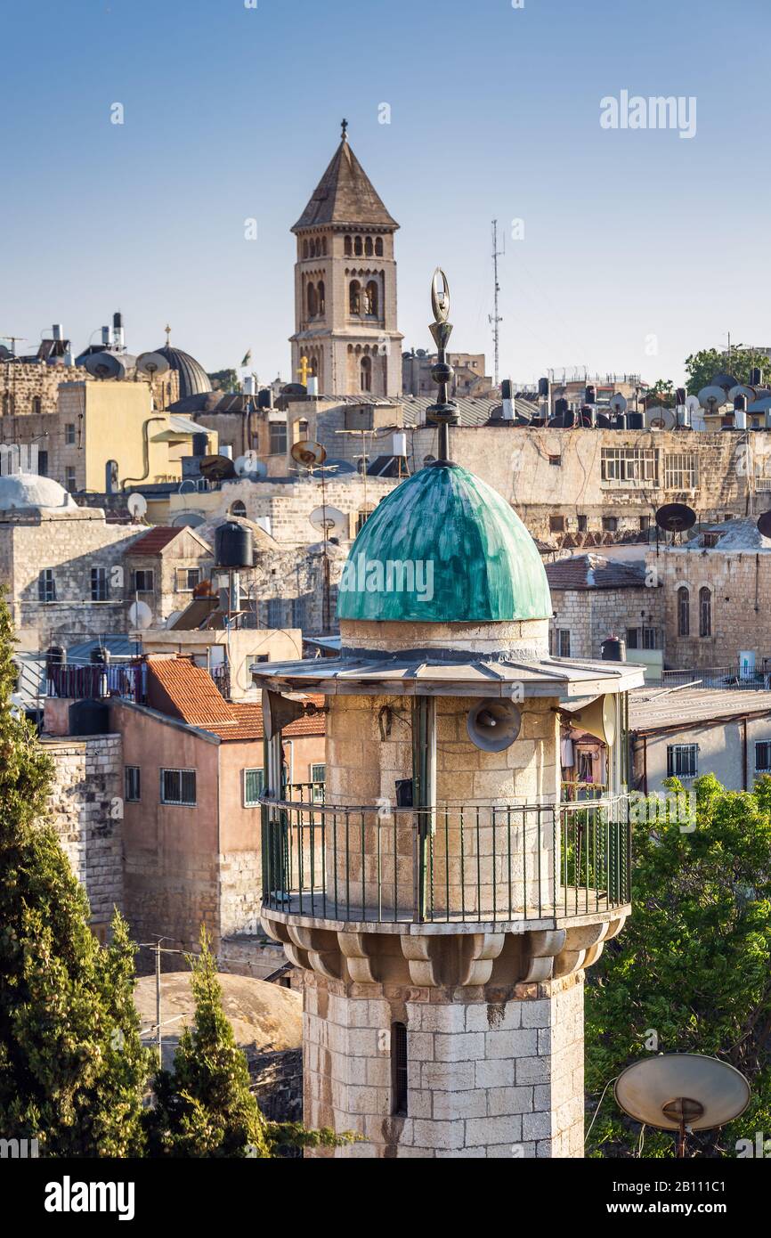 Western wall jerusalem aerial hi-res stock photography and images - Alamy
