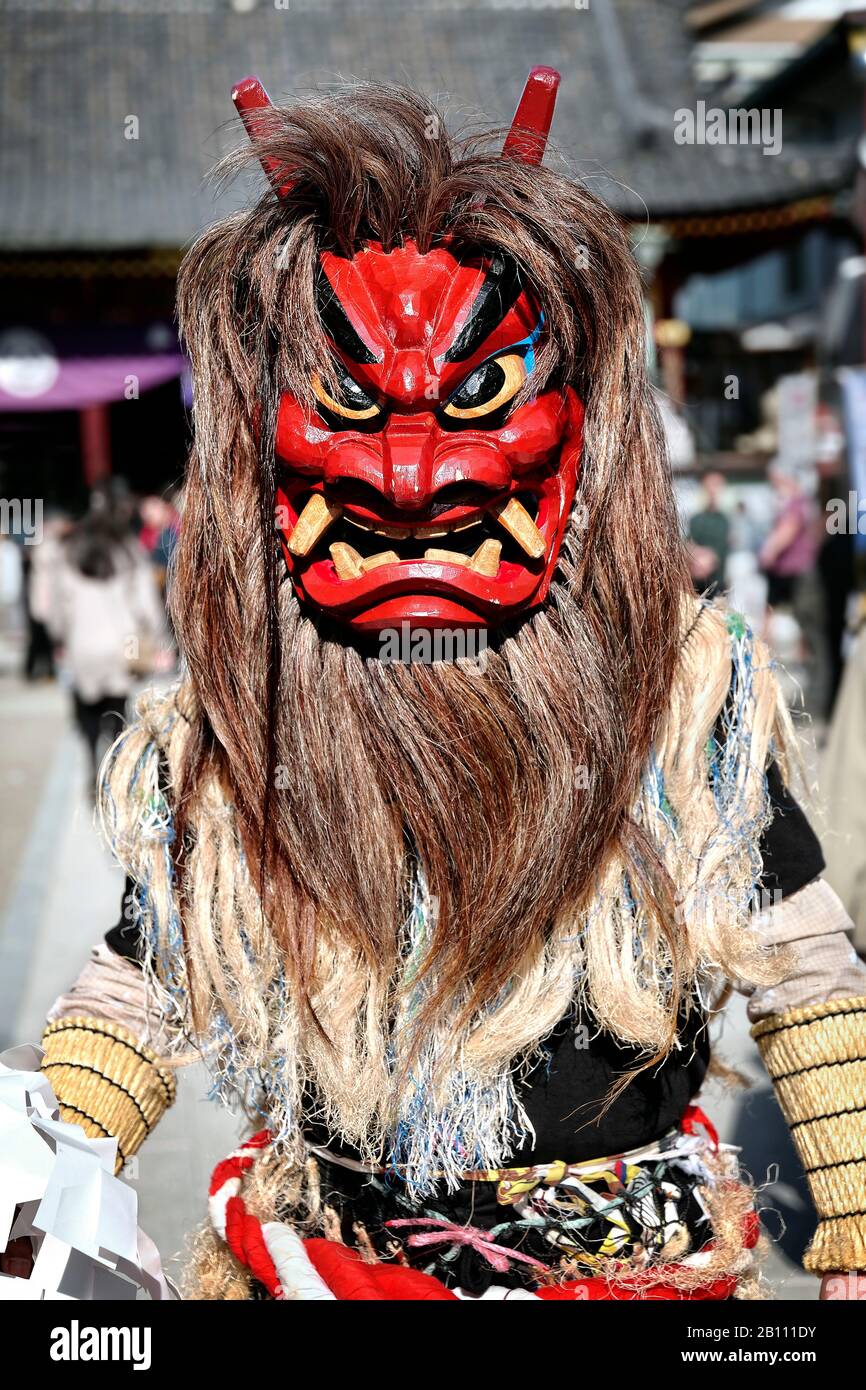 Japan, Honshu island, Kanto, Tokyo, an Oni. Stock Photo