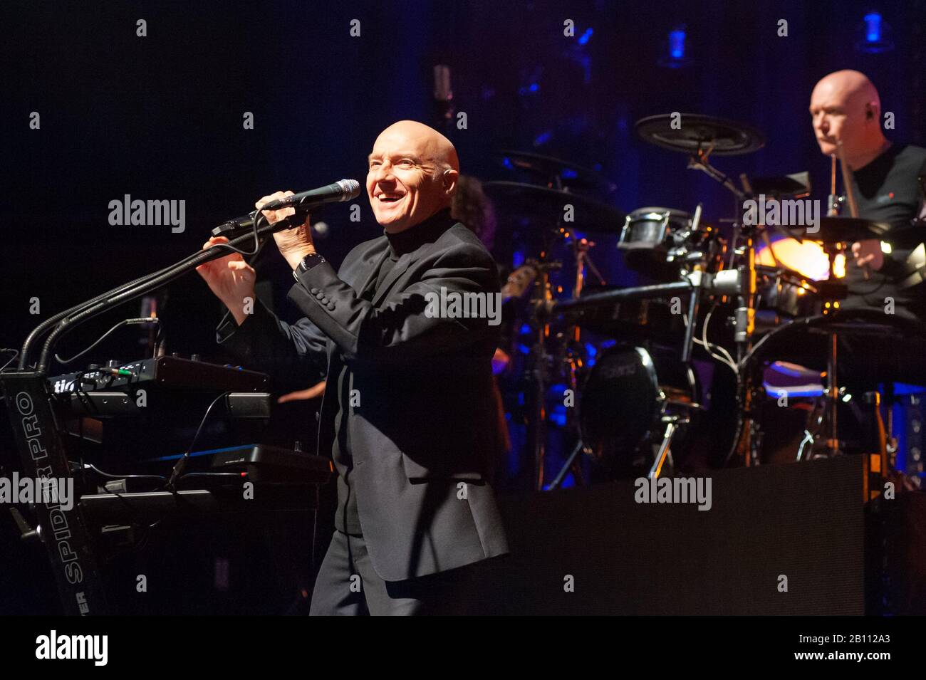 Birmingham, UK. 21 February, 2020. Midge Ure and Band Electronica perform at Birmingham Town Hall as part of the '1980 Tour', with support from Tiny Magnetic Pets. © Ken Harrison Stock Photo