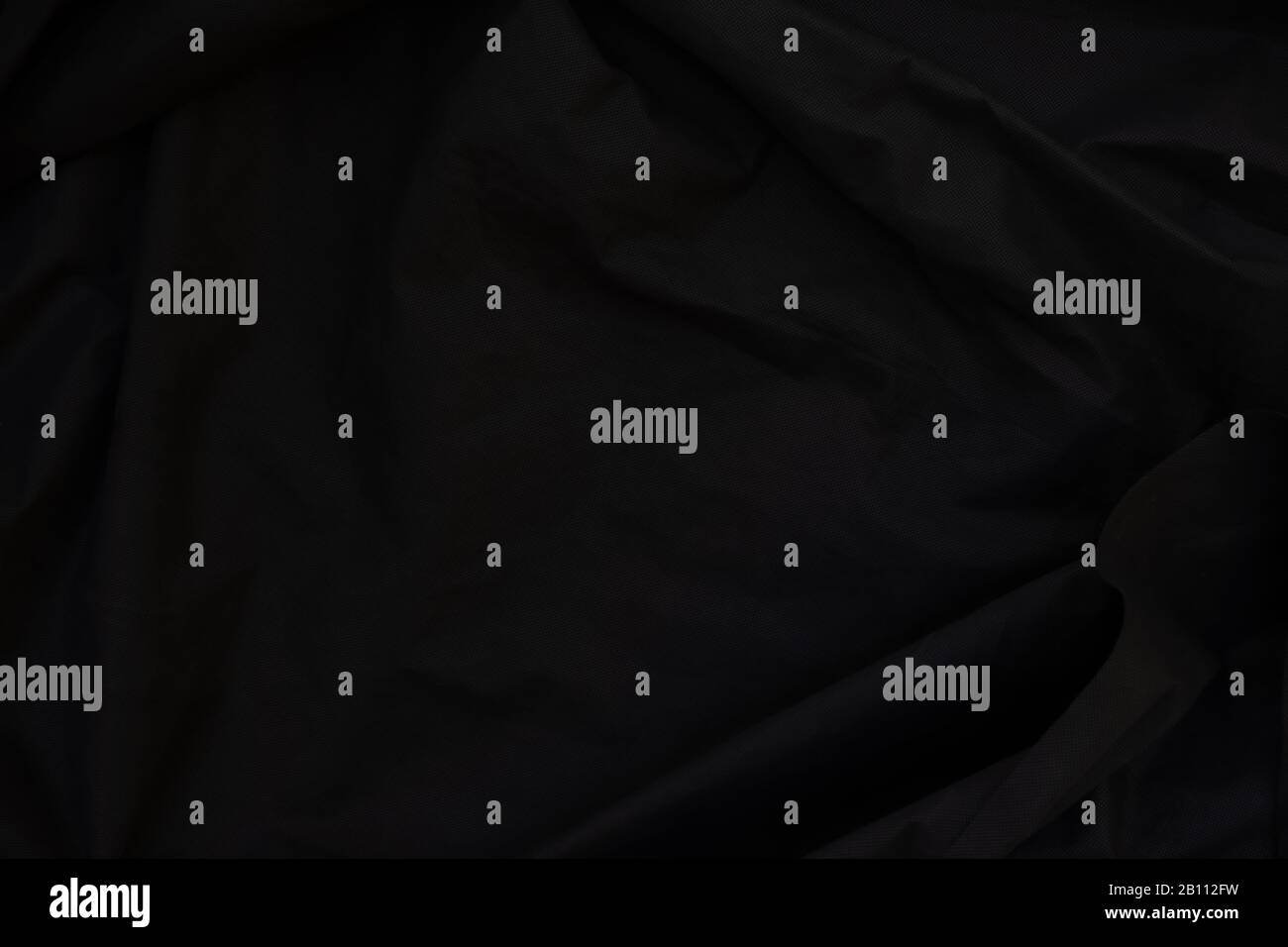 Cloth waves close up the background, Stacked Creased fabric 3 color