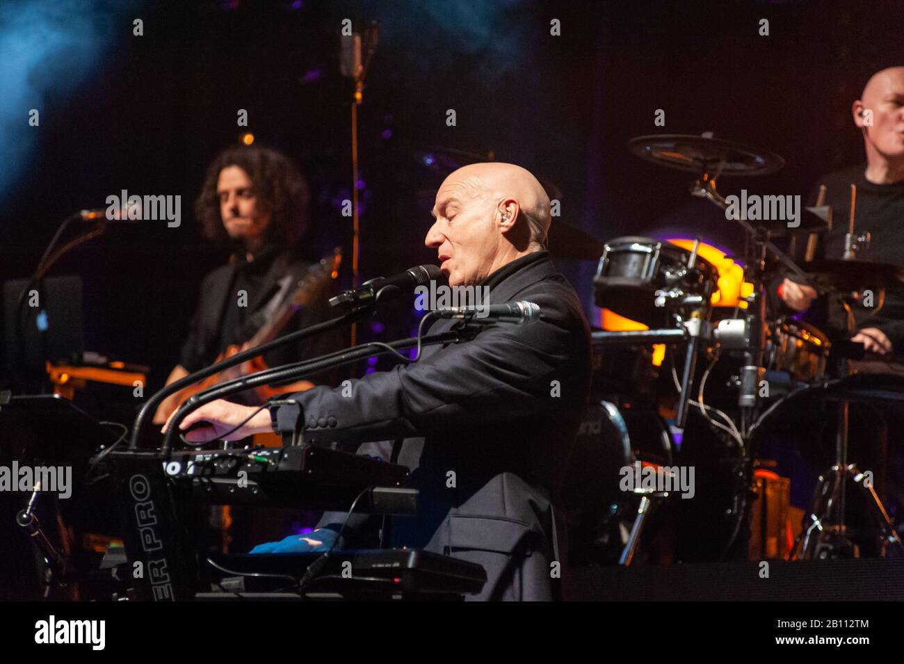 Birmingham, UK. 21 February, 2020. Midge Ure and Band Electronica perform at Birmingham Town Hall as part of the '1980 Tour', with support from Tiny Magnetic Pets. © Ken Harrison Stock Photo
