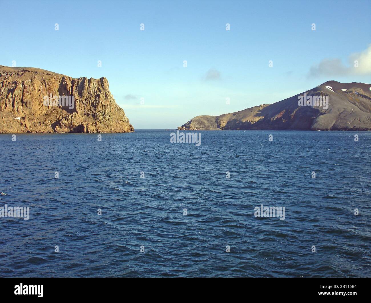 Deception Island scenery, Antarctica Stock Photo
