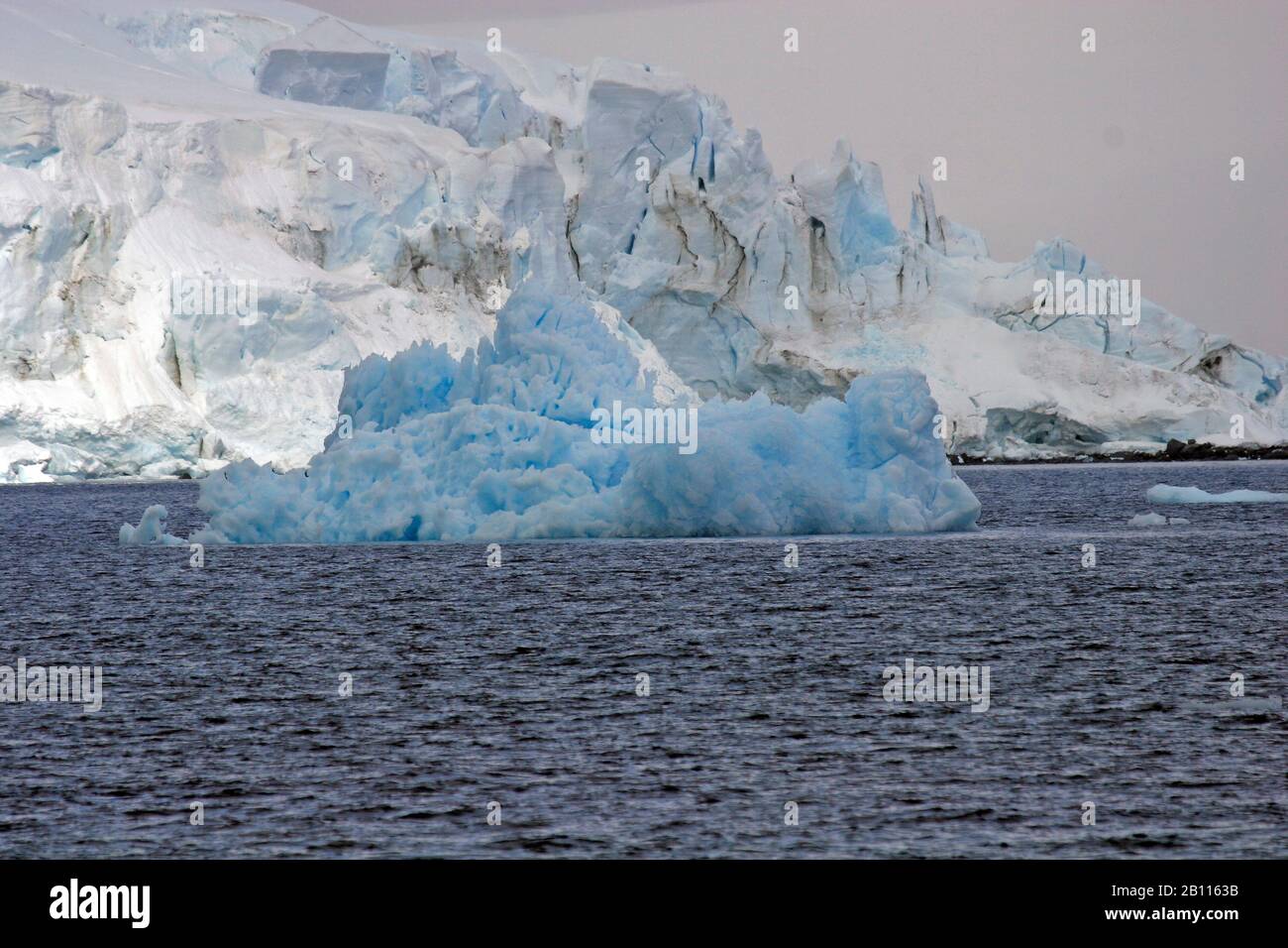 Scenery Neumayer Channel, Antarctica Stock Photo