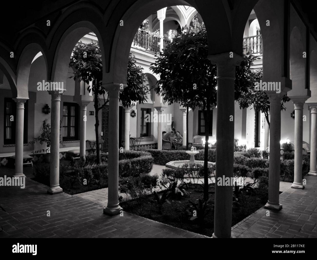 Hotel. Seville. Andalusia. Spain Stock Photo