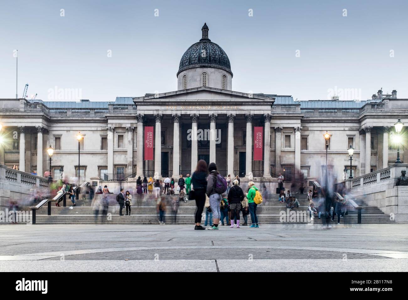 National Gallery, London, UK Stock Photo