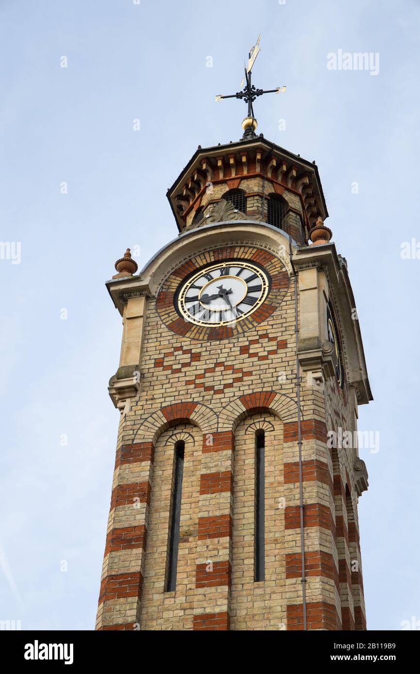 the clock tower in epsom surrey Stock Photo Alamy