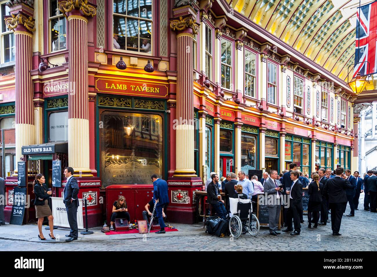 The Lamb Tavern in Leadenhall Market, London, UK Stock Photo Alamy