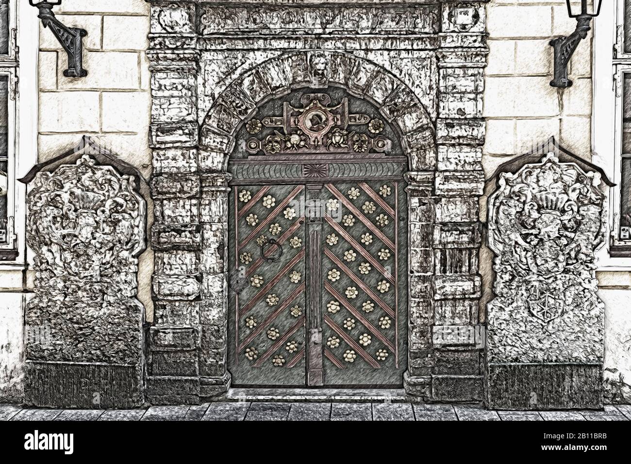 The House of the Blackheads is a building in the old town of Tallinn