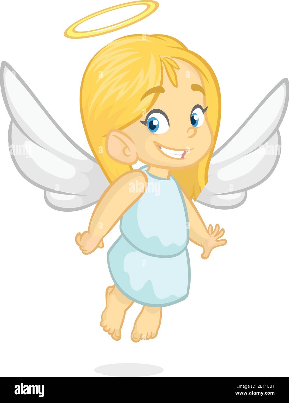 Cartoon cute Christmas flying angel. Vector illustration Stock Vector Image & Art - Alamy Cartoon cute Christmas flying angel. Vector illustration Stock Vector Image & Art - Alamy