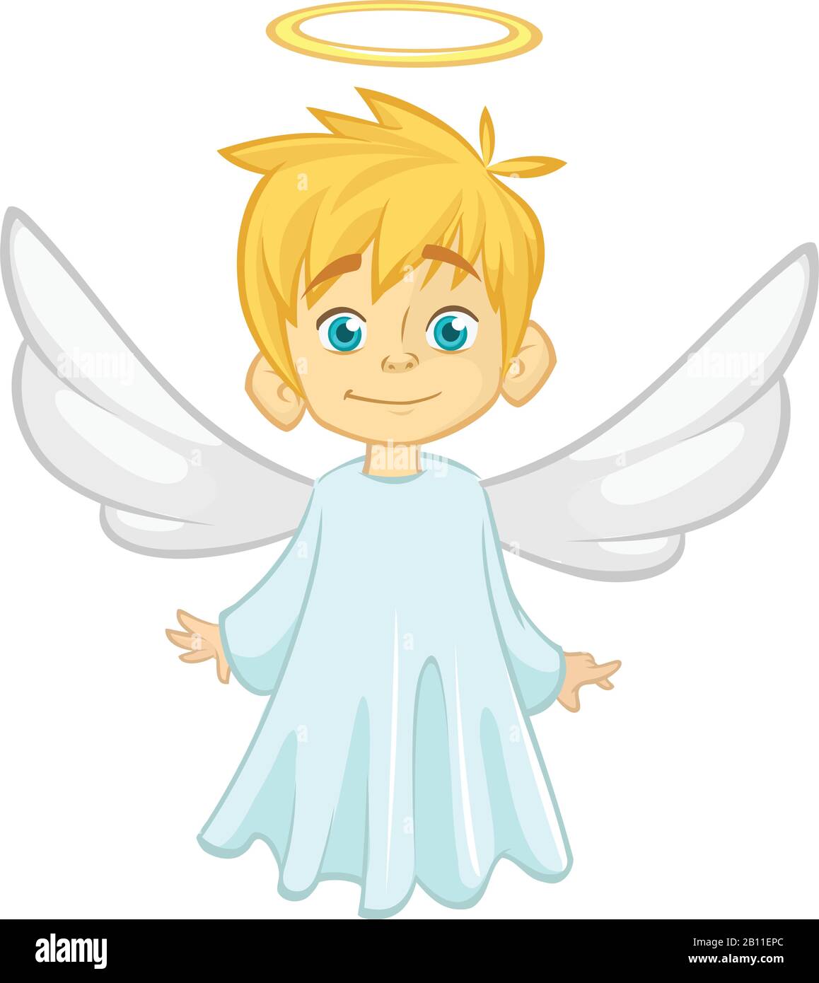 Cartoon cute Christmas flying angel. Vector illustration Stock Vector Image & Art - Alamy Cartoon cute Christmas flying angel. Vector illustration Stock Vector Image & Art - Alamy