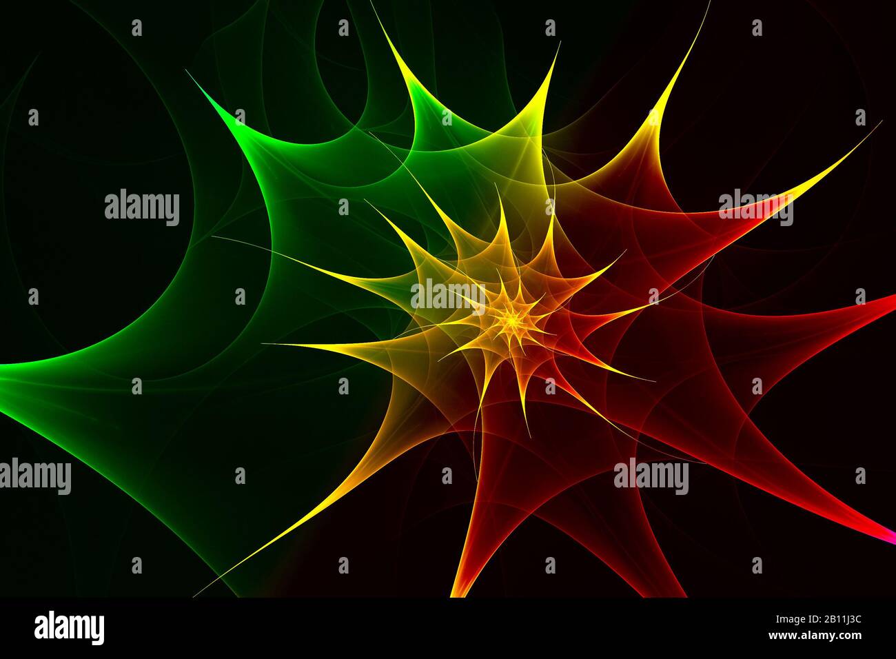 Abstract background with computer generated fractal Stock Photo - Alamy