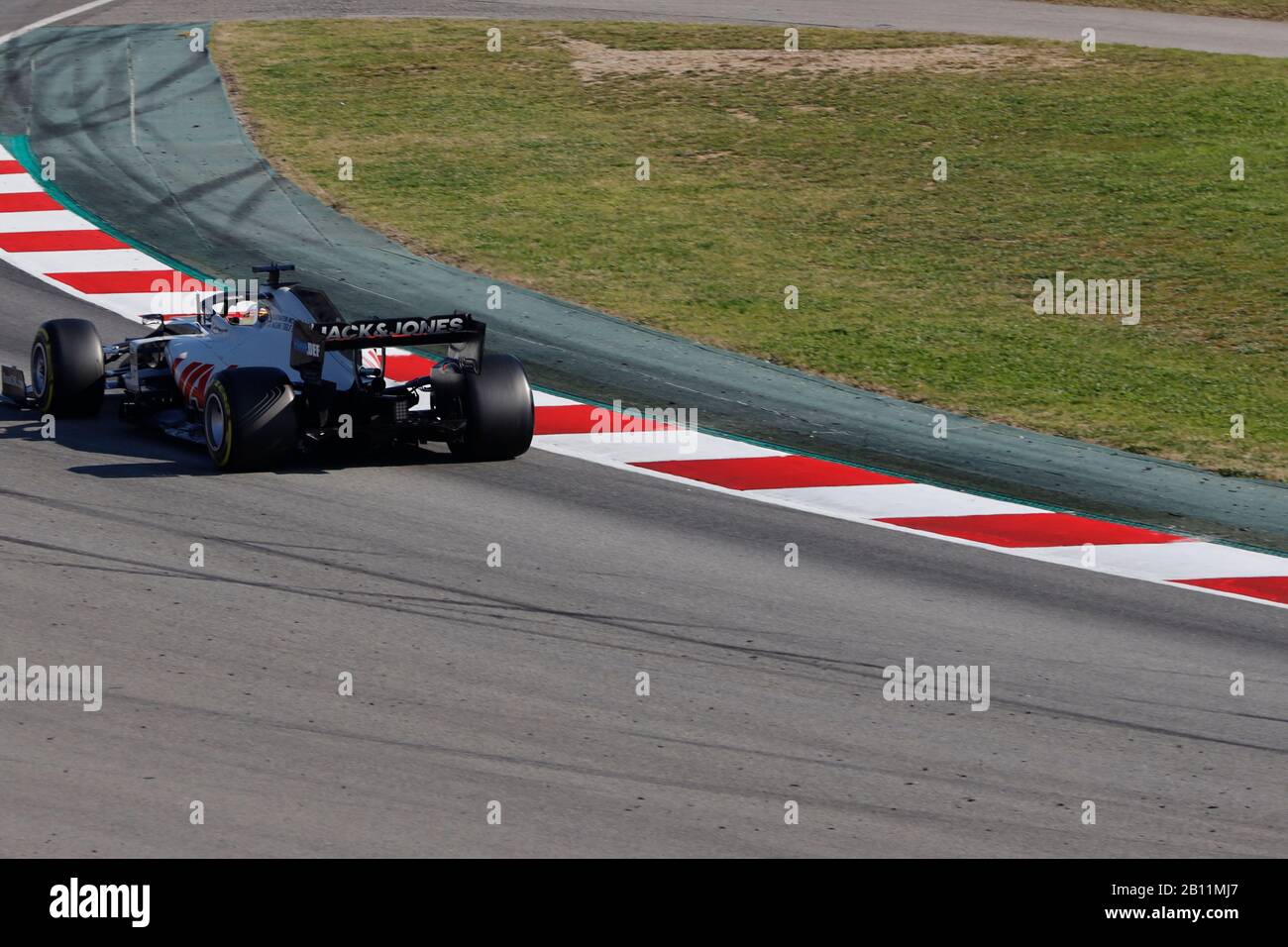 F1 Winter Testing at Monmelo circuit, Barcelona, Spain Stock Photo Alamy