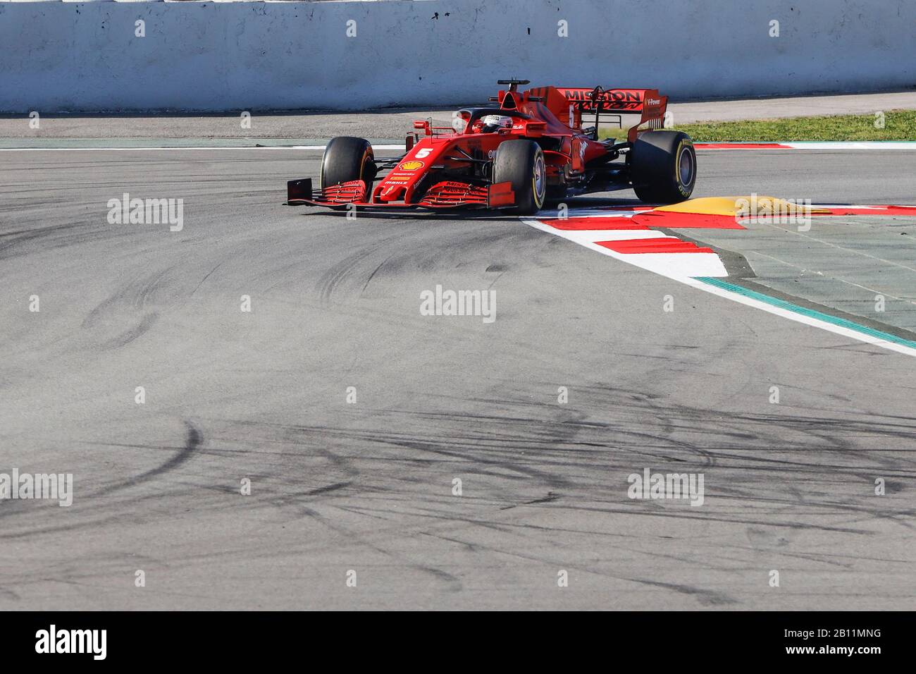 Sebastian Vettel, driver for Scuderia Ferrari team, at F1 Winter