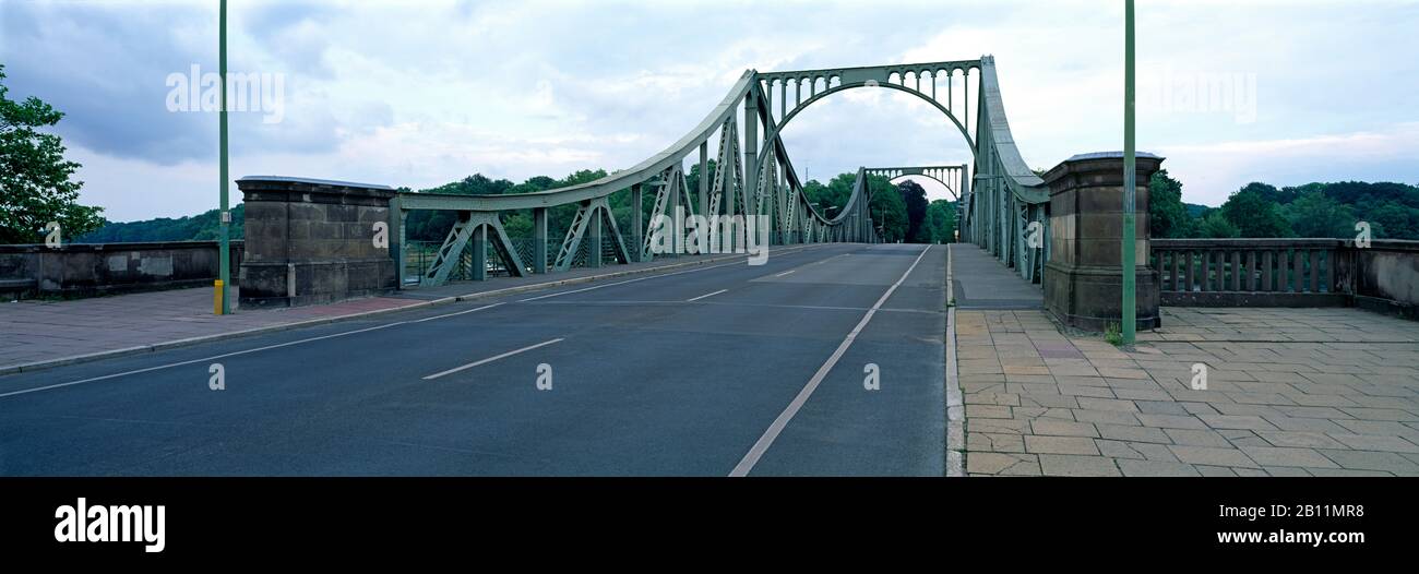 Glienicker Bridge, Potsdam, Germany Stock Photo