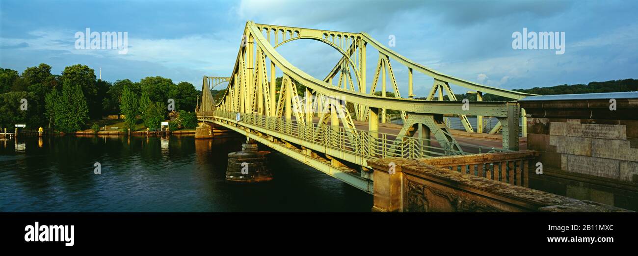 Glienicker Bridge, Potsdam, Germany Stock Photo