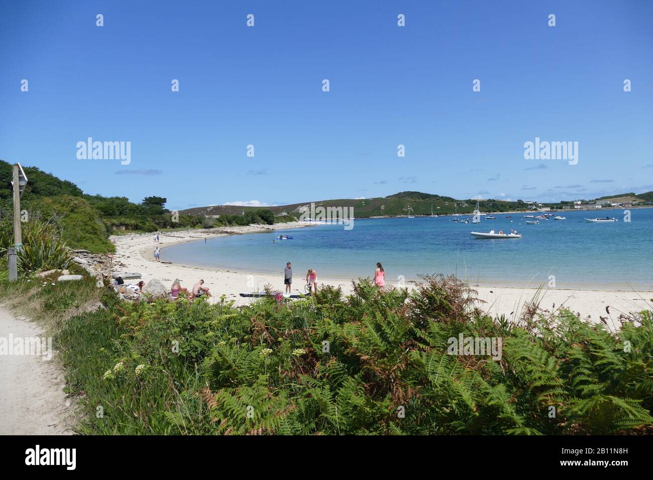 Bryher, Isles of Scilly, Cornwall, U.K Stock Photo Alamy
