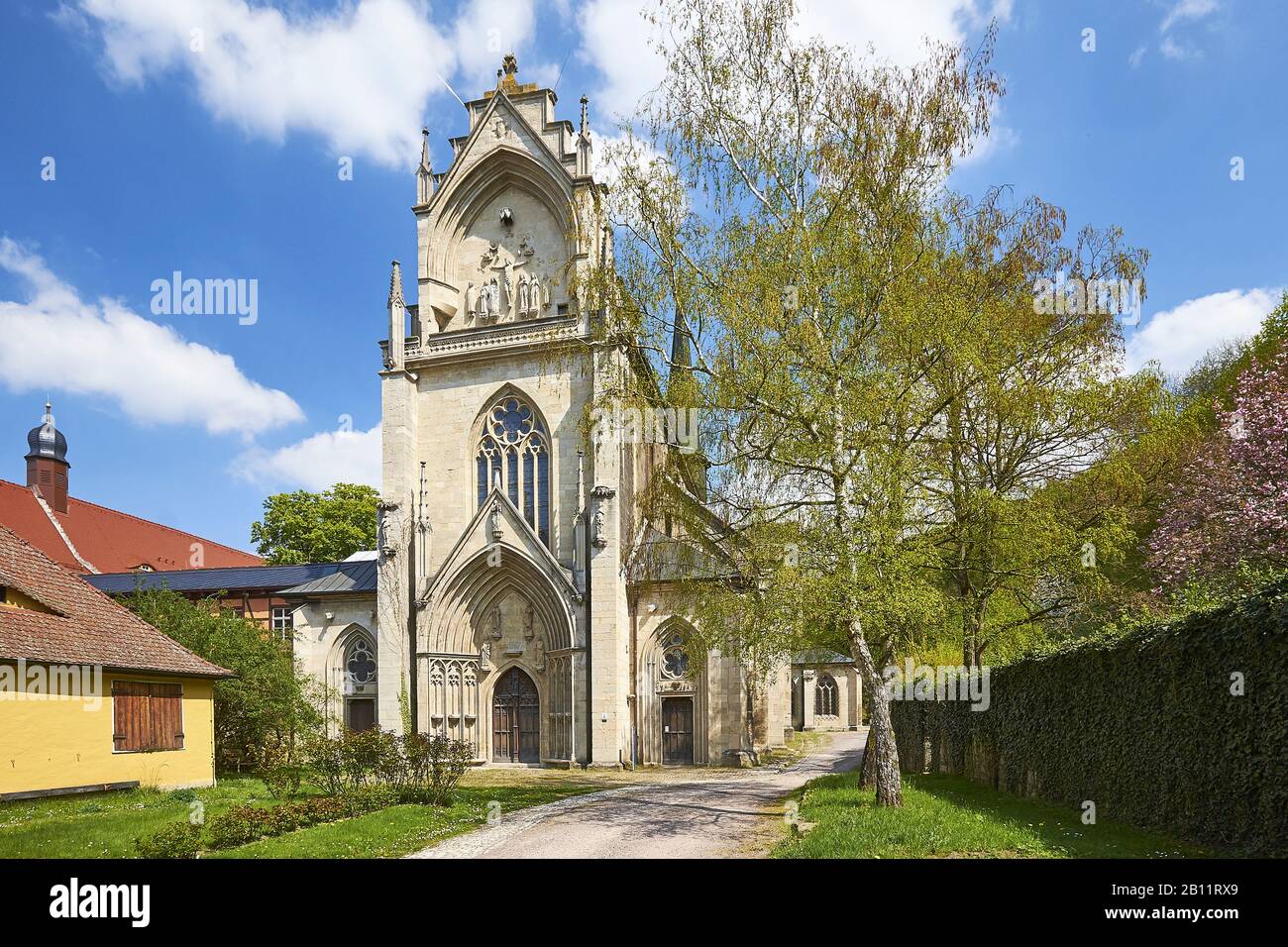 Klosterkirche, Kloster Pforta in Schulpforte, Bad Kösen, Saxony-Anhalt, Germany Stock Photo