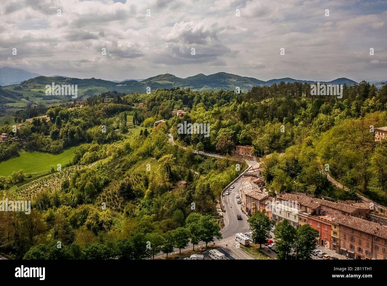 Urbino countryside panorama hi-res stock photography and images - Alamy