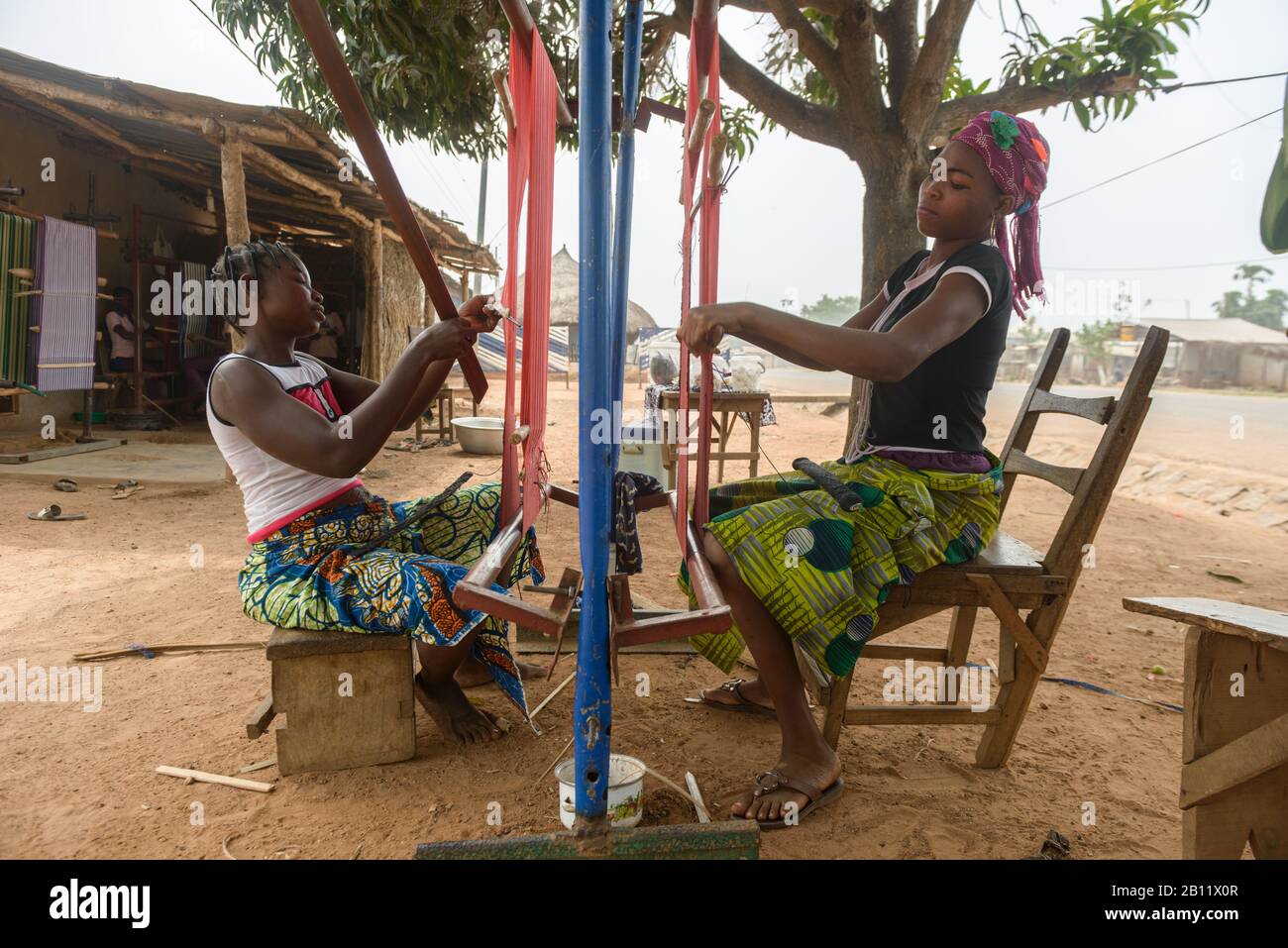 African women at work hi-res stock photography and images - Alamy