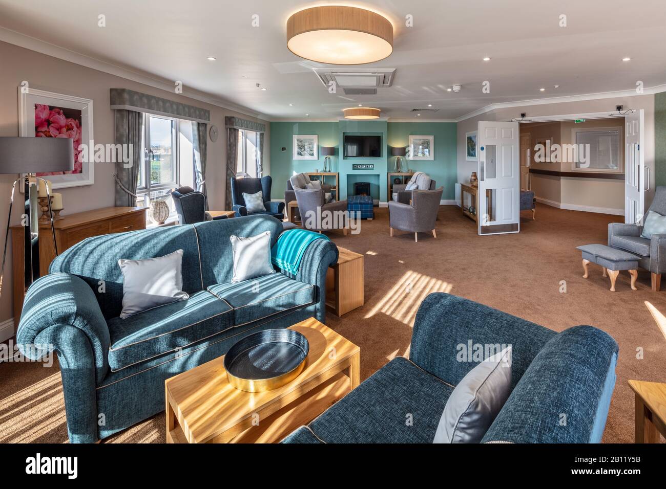 Mortain Place Care Home in Pevensey Bay Rd, Eastbourne BN23 6JF Stock