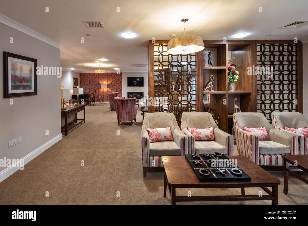 Rivermede Court Care Home in Egham, Surrey Stock Photo Alamy