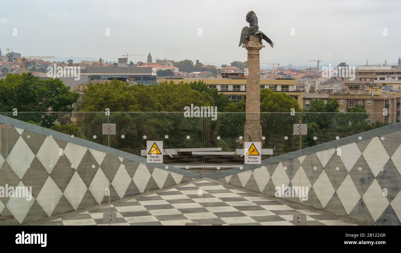 Boavista Roundabout Porto Portugal Stock Photo Alamy