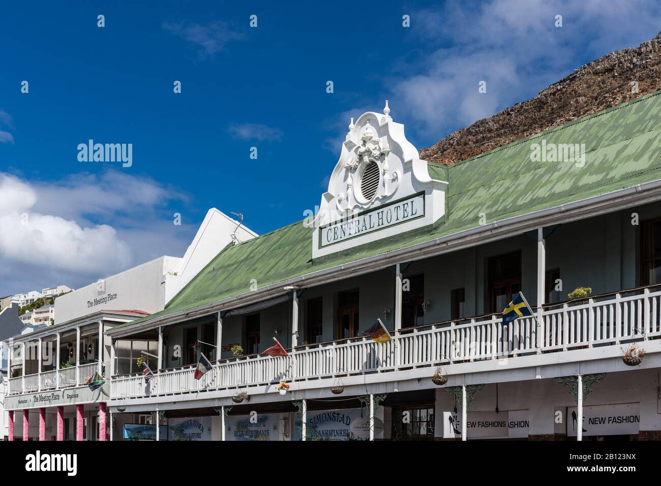 Historic houses, Simon's Town, False Bay, Cape Town, Western Cape