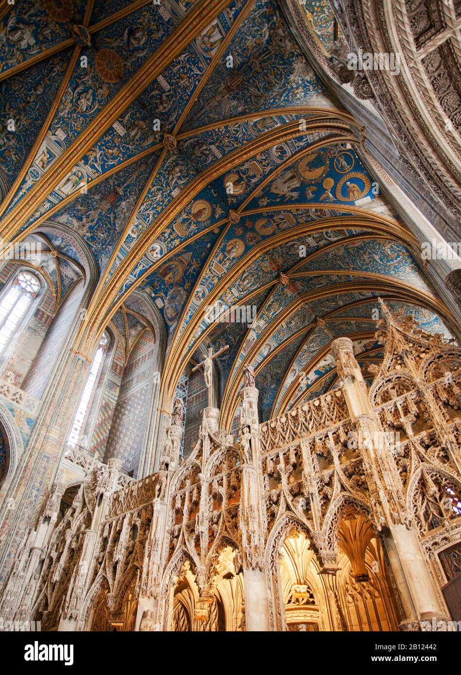 Albi cathedral detail hi-res stock photography and images - Alamy