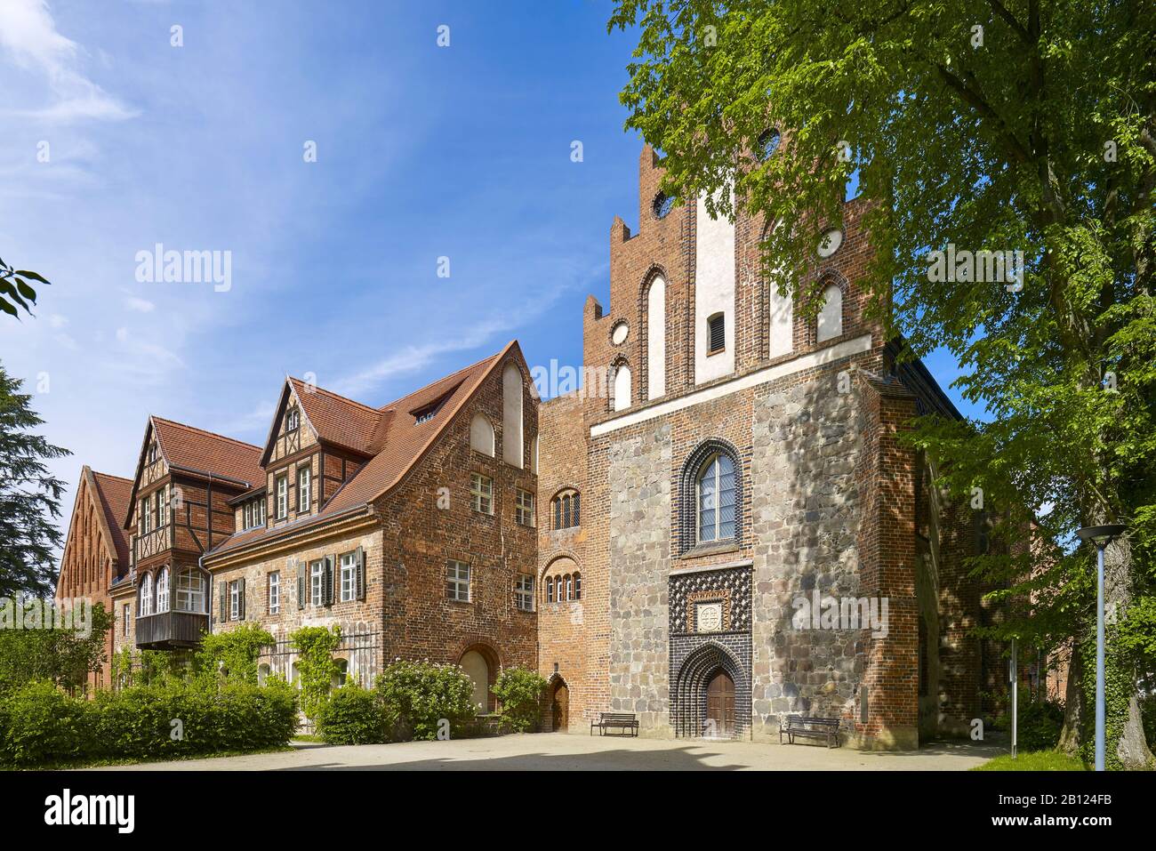 Kloster Stift zum Heiligengrabe, Heiligengrabe, Brandenburg, Germany Stock Photo