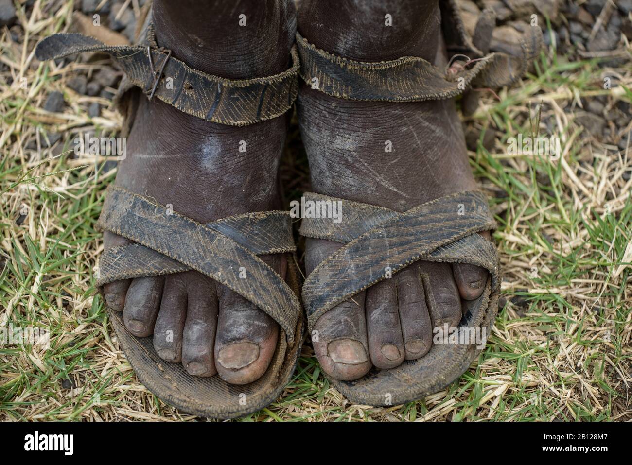 Dirty shoe slave