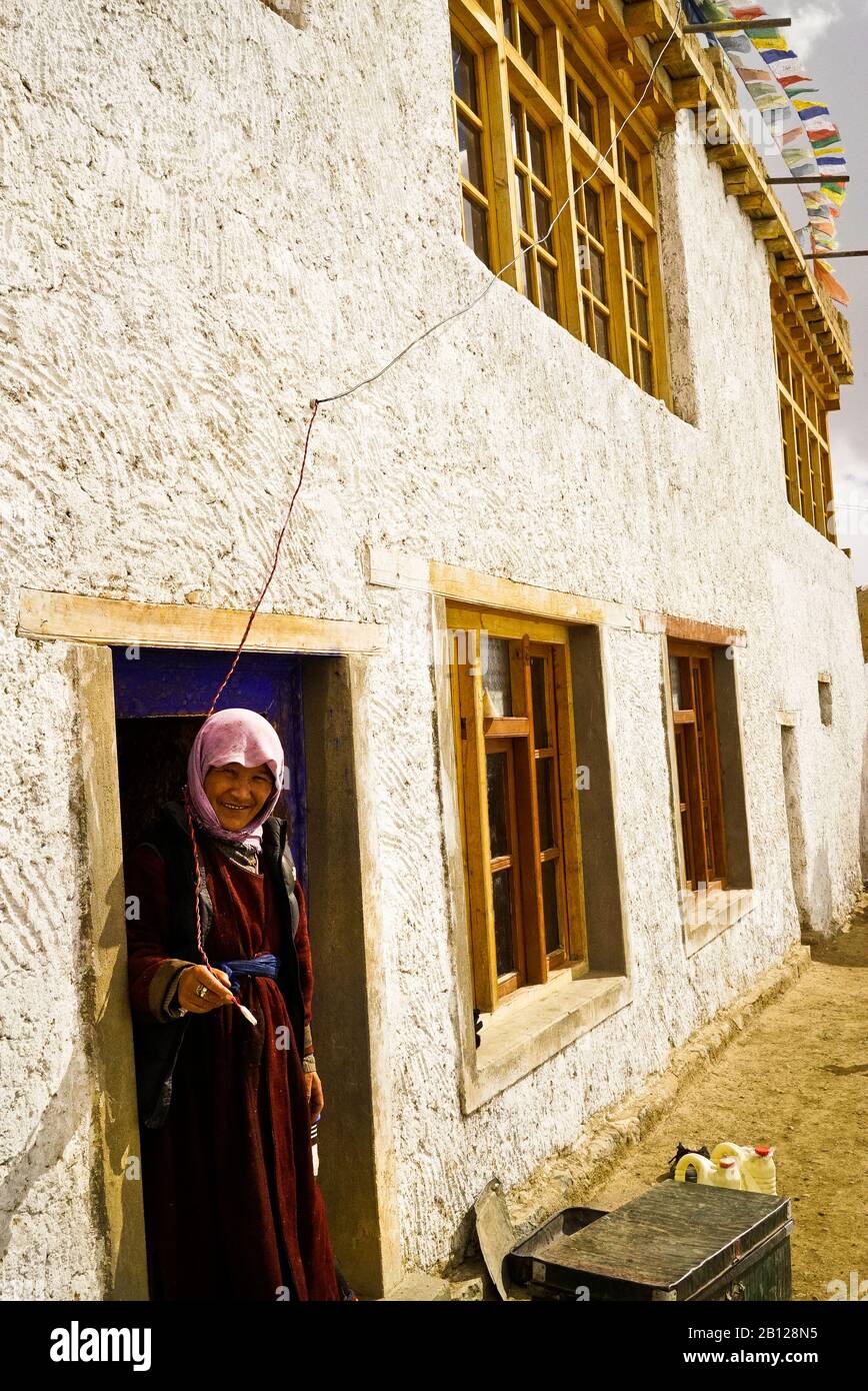 Homestay in Ulley valley. Ladakh, Himalayas. India Stock Photo - Alamy