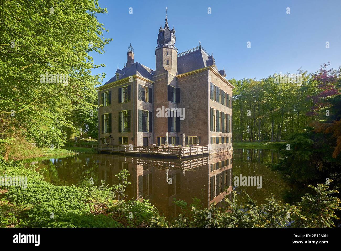 Landgoed Kasteel Oud-Poelgeest in Leiden, South Holland, Netherlands Stock Photo