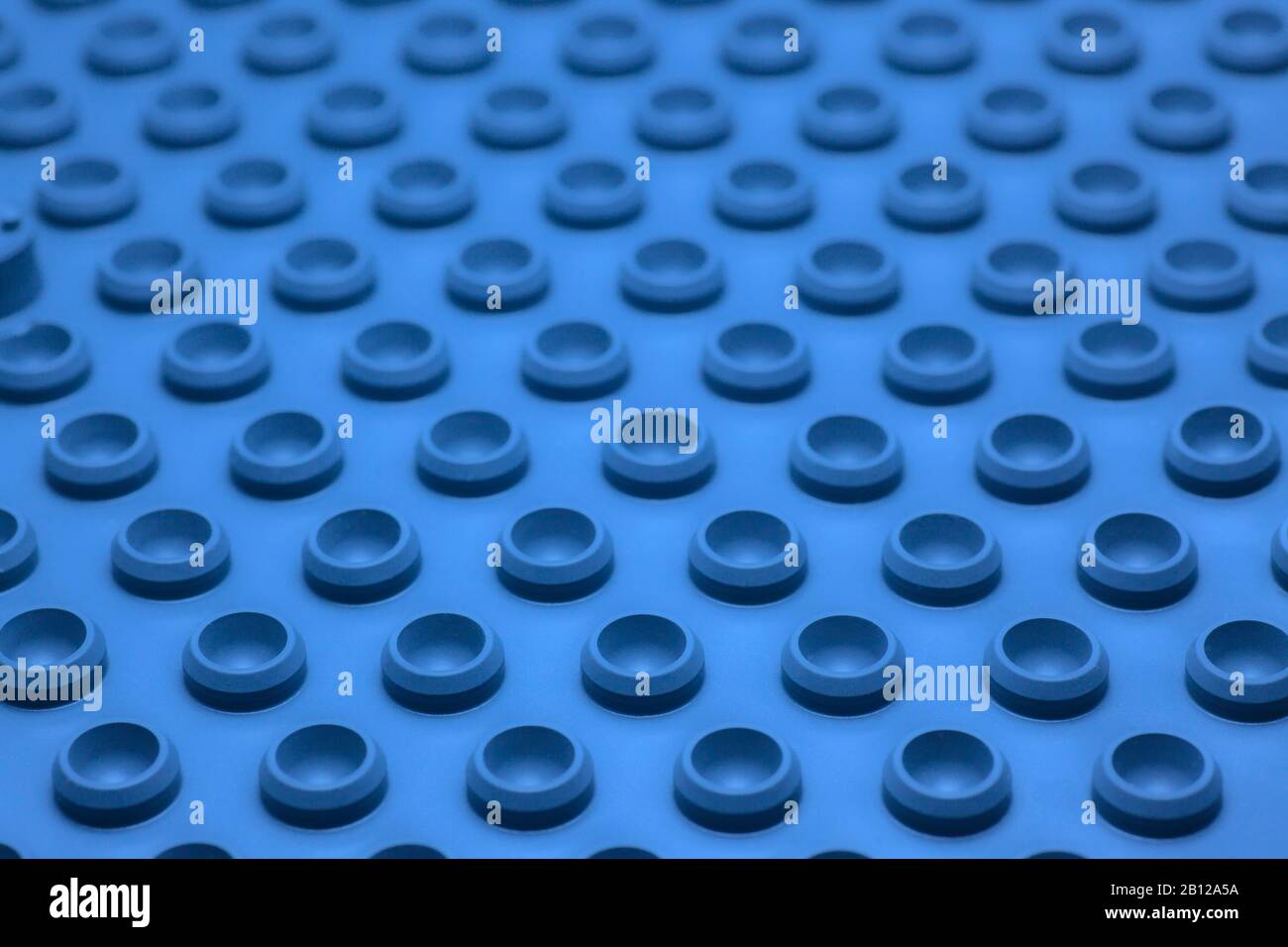 Close-up of blue monochrome technical background Stock Photo