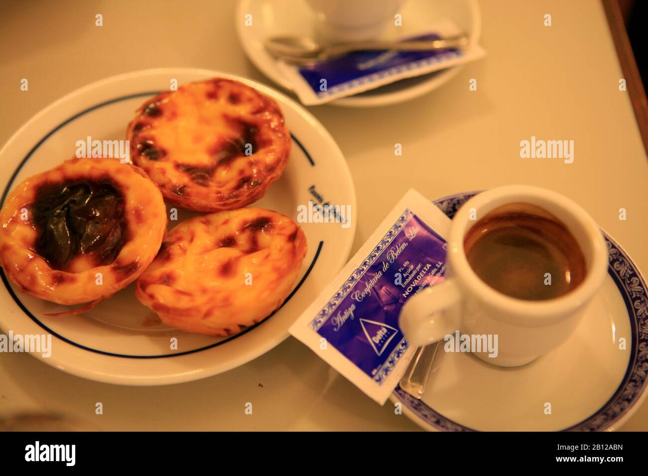 Original Pastéis de Belém, following an ancient recipe from the Mosteiro dos Jerónimos are baked