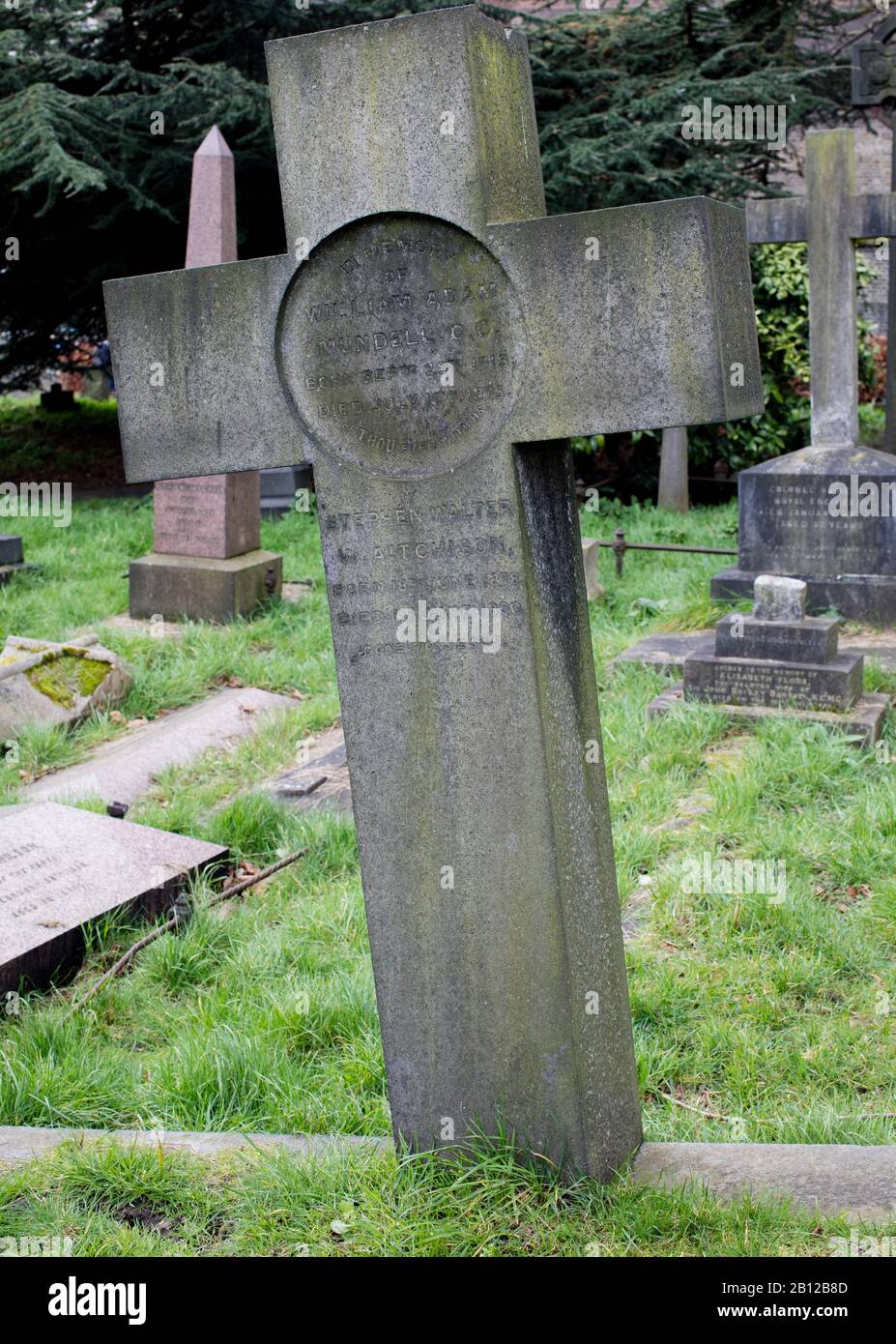 Brompton Cemetery, Old Brompton Road, Kensington, London, SW10; one of