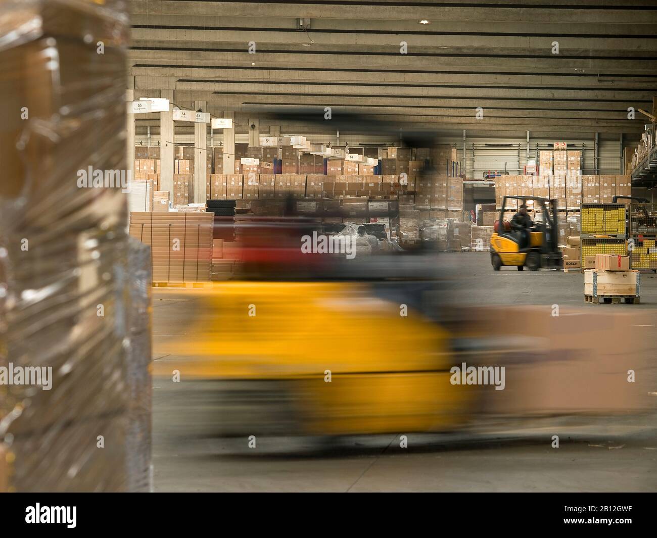 Logistics,warehouse Stock Photo