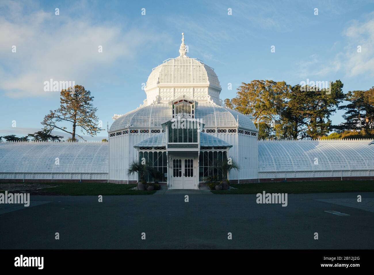 San Francisco Conservatory of Flowers. 2020 Stock Photo