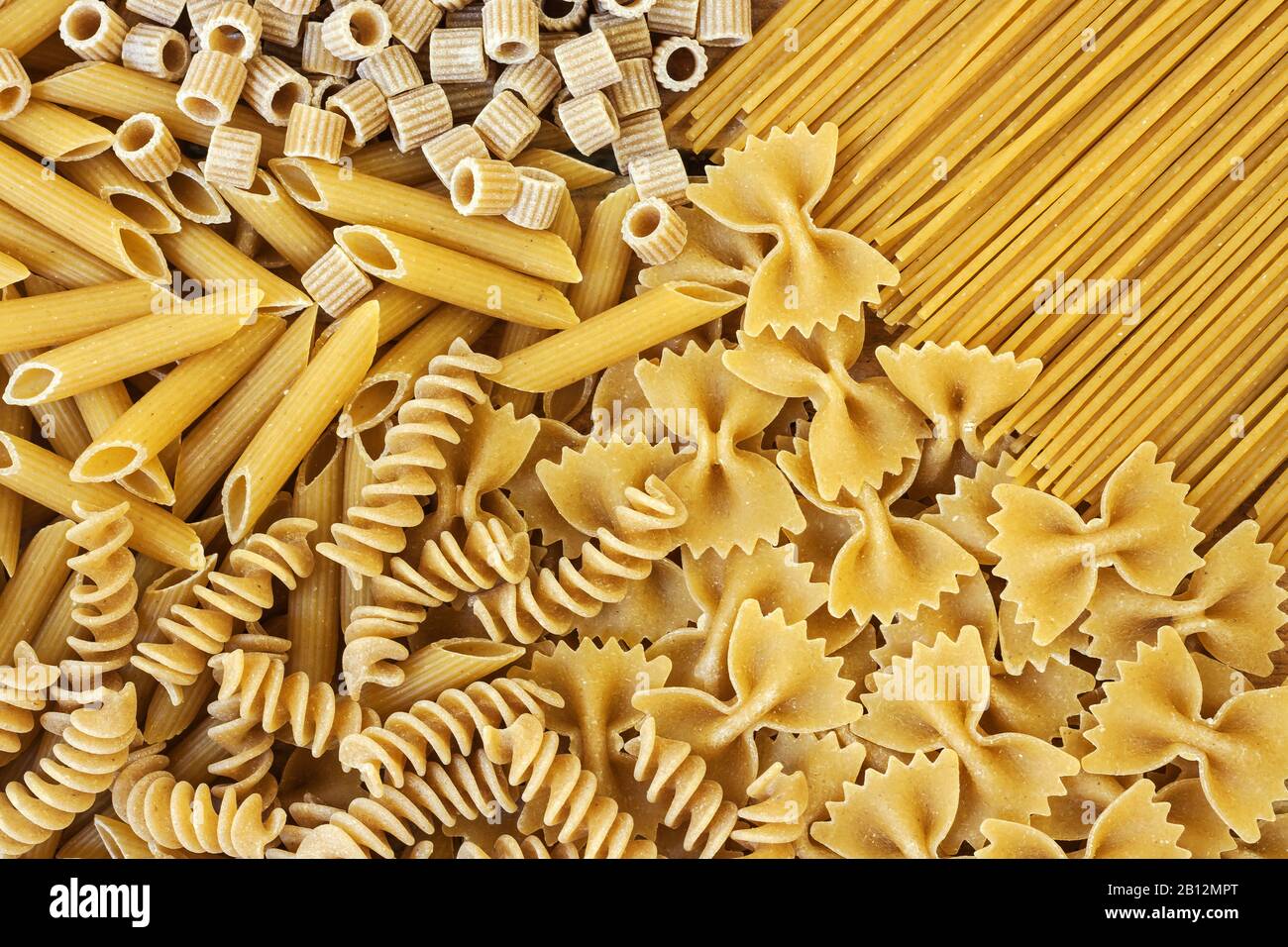 variety of integrals pasta - texture Stock Photo - Alamy