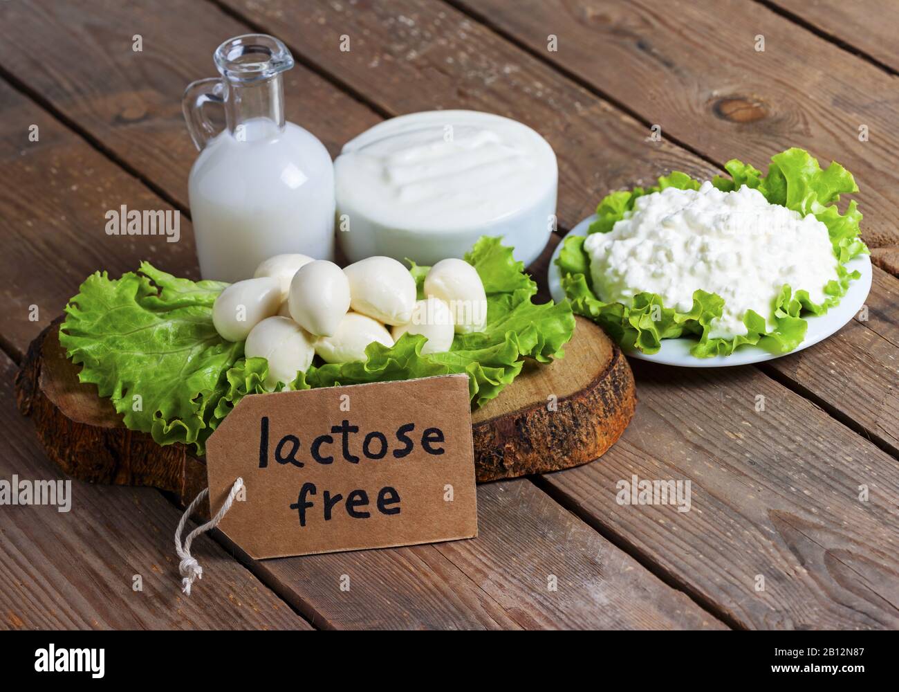 milk, yogurt, mozzarella and cheese with background lactose free food Stock Photo Alamy